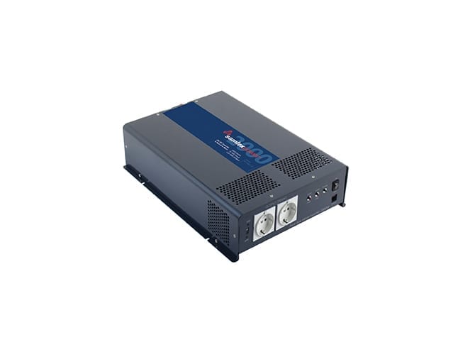 Samlex PST-200S-12E 2kW 12VDC 230VAC Pure Sine Wave Inverter w/ Two Schuko Outlets