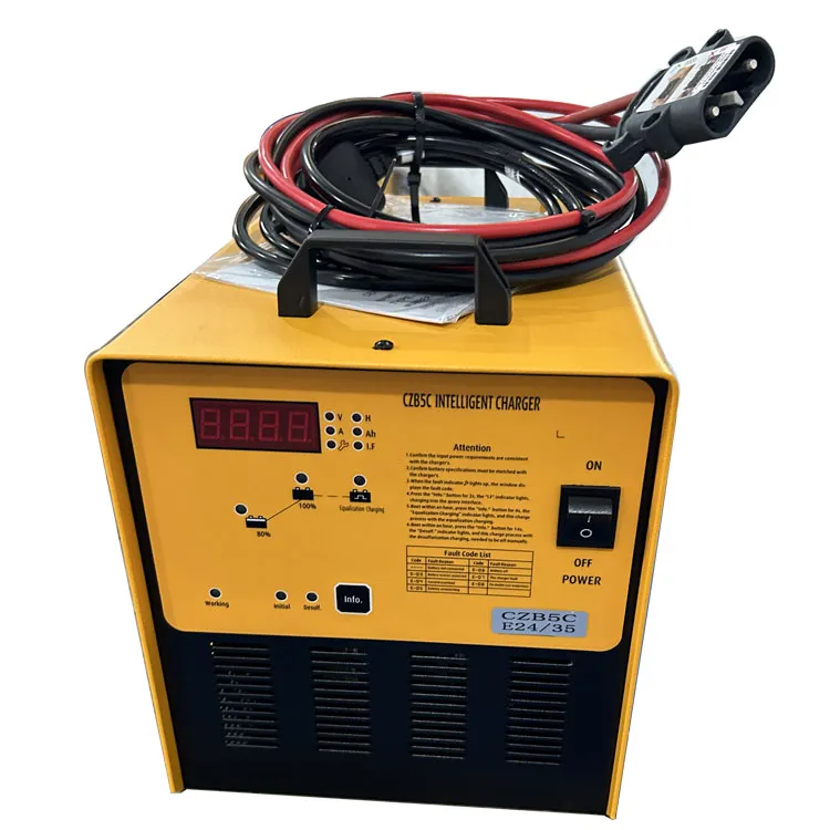 Starmax SZB5C-E 24/40 – 24V Lead Acid Forklift Battery Charger for Industrial & Warehouse Use