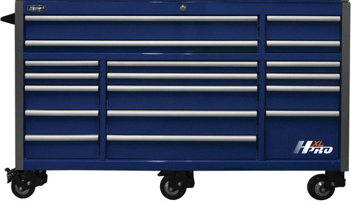 HOMAK HOM-HX04072172 72” Hxlpro Series Roller Cabinet (Blue)