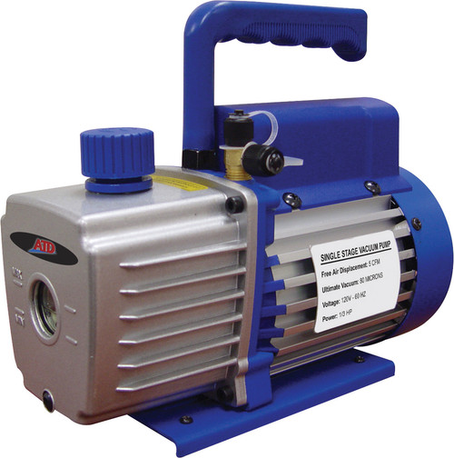 ATD ATD-3453 Single Stage Vacuum Pump, 3 Cfm, 1/4 Hp