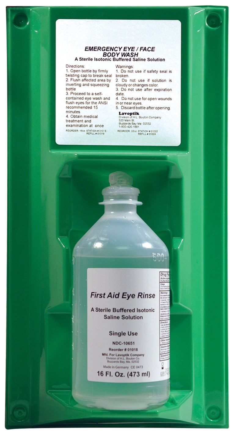 QuickCable 510522-001 EYEWASH STERILE 16 OZ –1 Pack
