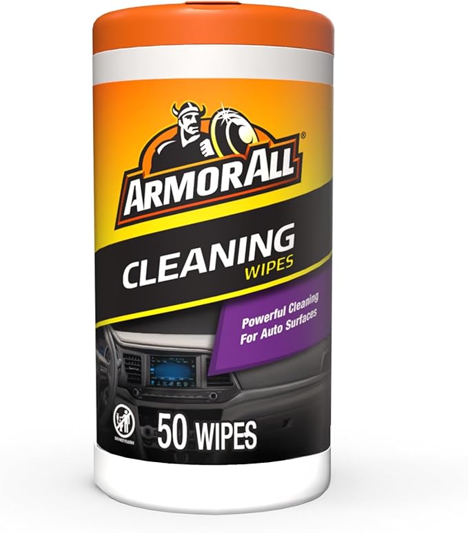 Armor All Cleaner Wipes – 6 / 50 Count No Tray