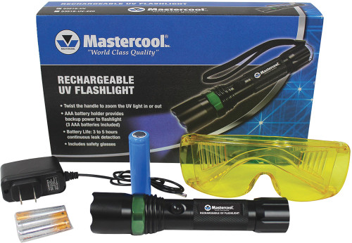 MASTERCOOL MTC-53518-UV Rechargeable Uv Flashlight