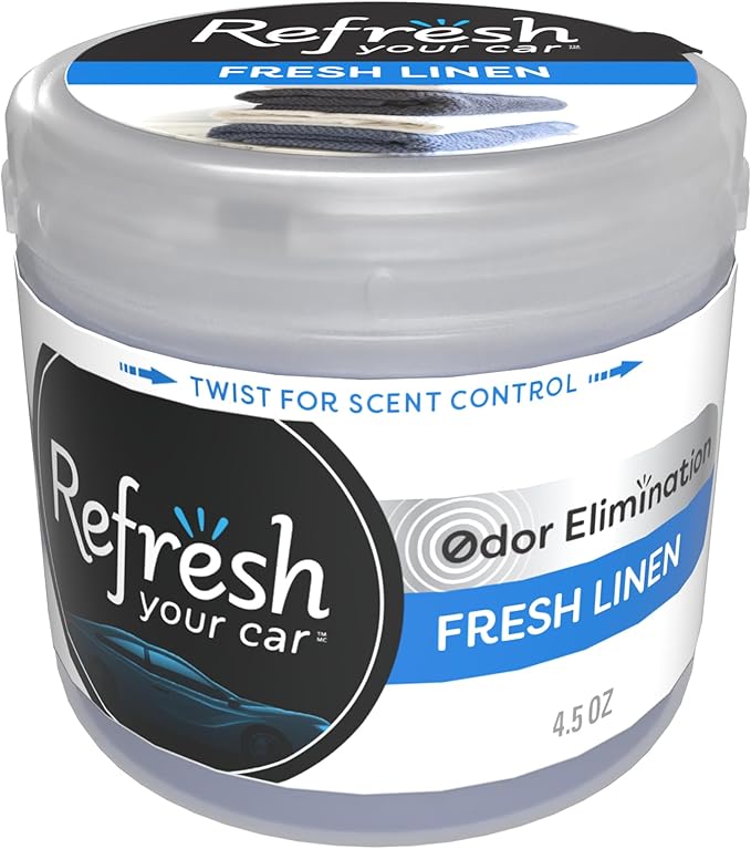 Refresh Your Car 4.5 fluid ounces Gel Canada Fresh Linen America