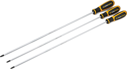 GEARWRENCH GWR-80064H 3-Pc 18" Long Torx® Screwdriver Set, T15, T20, T25