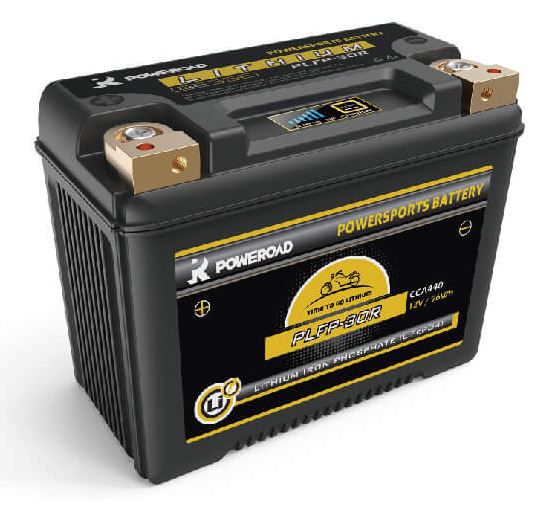 Poweroad Lithium Powersport Battery PLFP-30L CCA 440A