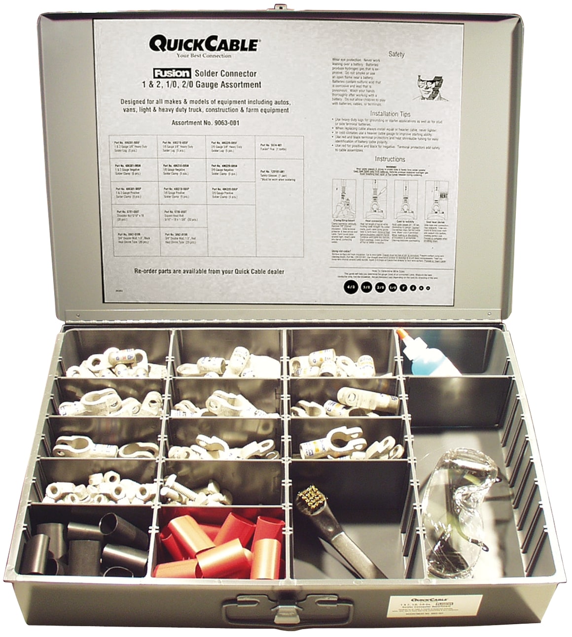 QuickCable 9063-001 SOLDER KIT FUSION CONN. –1 Pack
