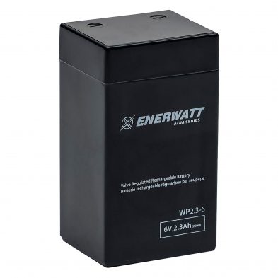 WP2.3-6 AGM Battery 6V 2.3Ah