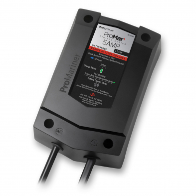 ProMariner 31505 ProMar 1 DS 12V 5A Single-Bank Battery Charger for Wet & Gel Lead-Acid Batteries