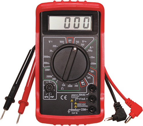 ATD ATD-5536 Digital Multimeter, (20) Test Ranges, (7) Test Functions