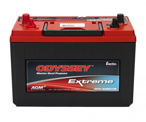 Odyssey ODX-AGM31M 31M PC2150ST Extreme Series Marine Battery - 3 Year Warranty